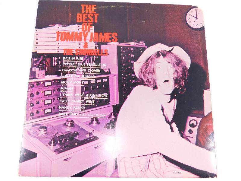 lot 8 image: The Best of Tommy James & The Shondells Vinyl Record Album