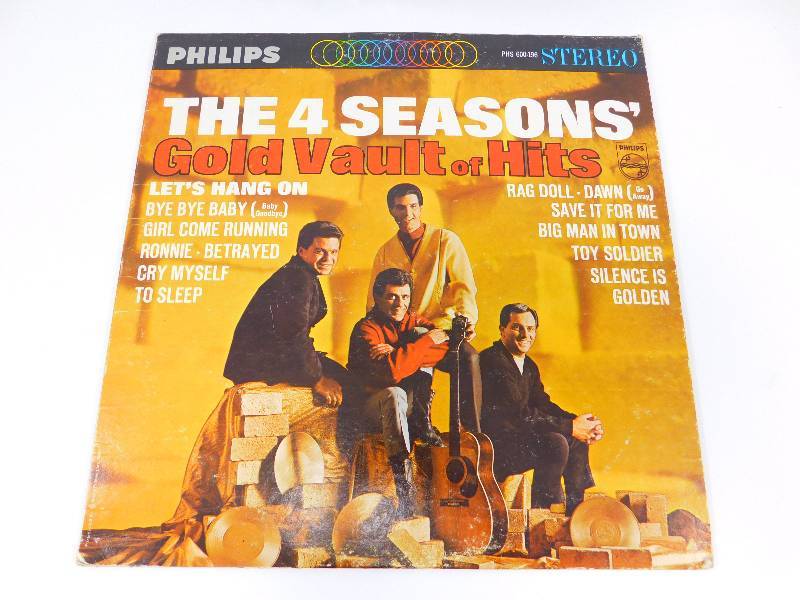 lot 9 image: The 4 Seasons Gold Vault of Hits Vinyl Record Album