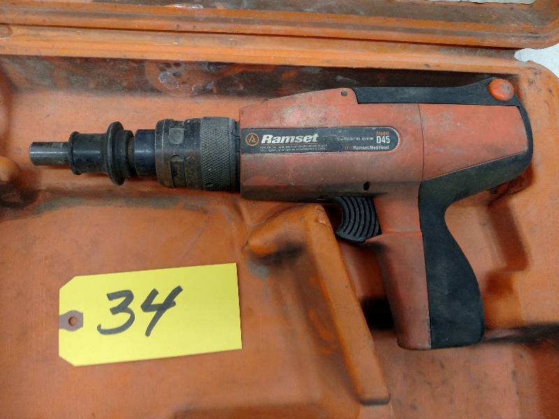 lot 34 image: Ramset Model D45, Works...