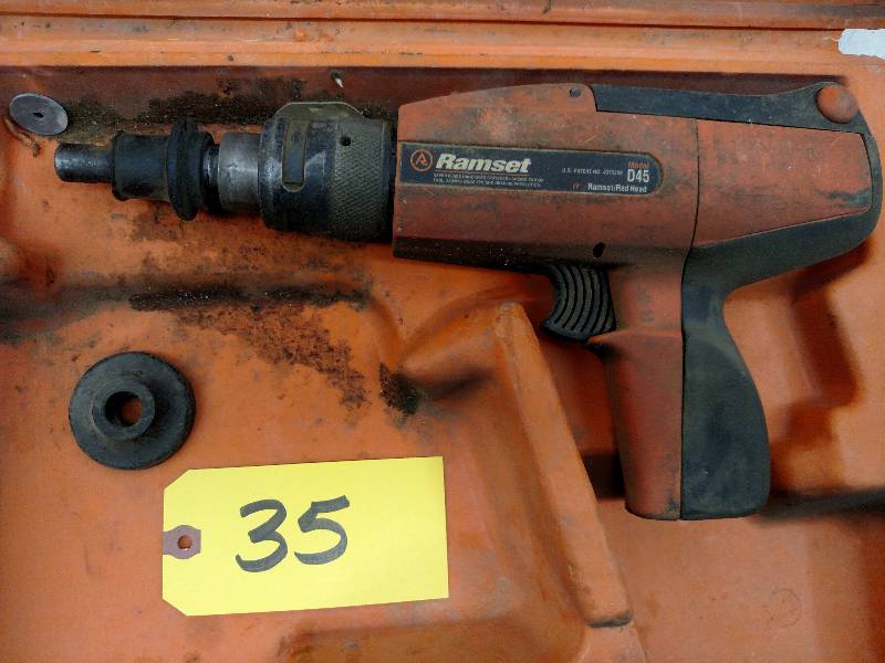 lot 35 image: Ramset Model D45, Works...