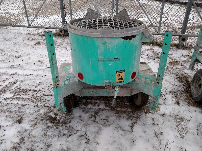 lot 21 image: Imer Mix 240 8 cu. Ft. Cement Mixer...