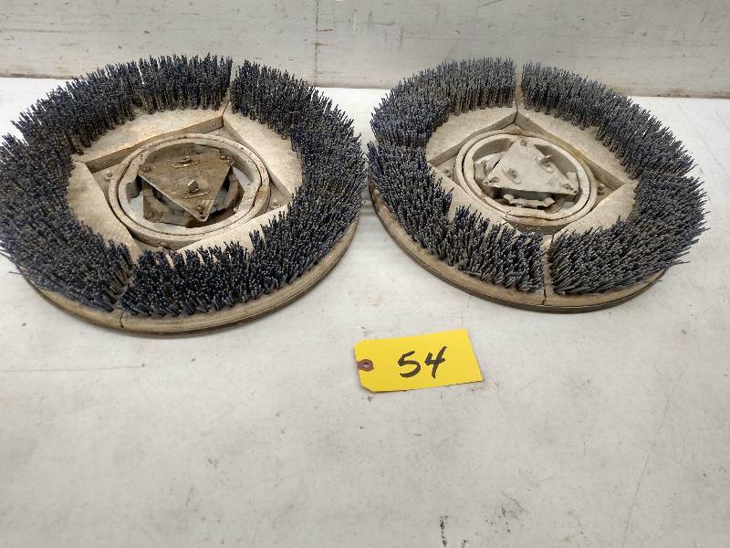 lot 54 image: (2) 17 Carbide Tipped Brushes...