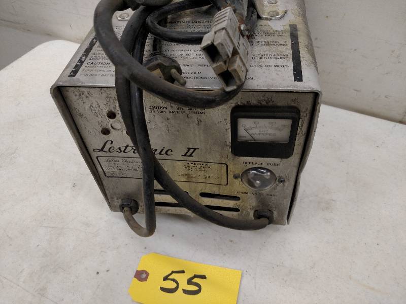 lot 55 image: Lestronic 36 Volt Battery Charger...