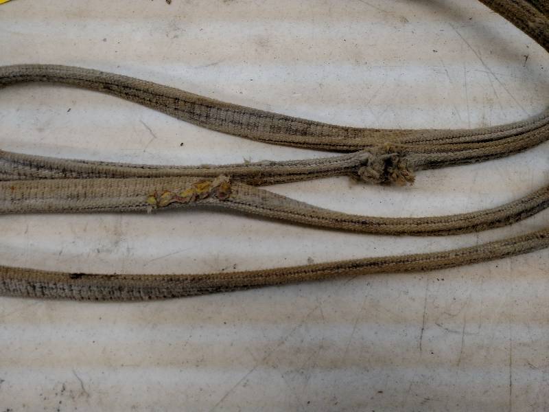 lot 57 image: 4-Way Spreader Sling, Was Used With...