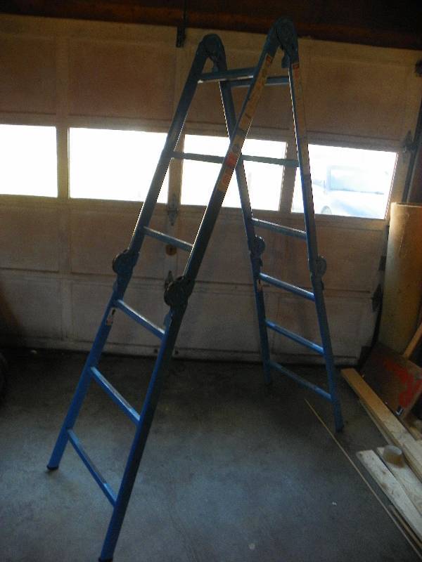 lot 106 image: Adjustable Ladder