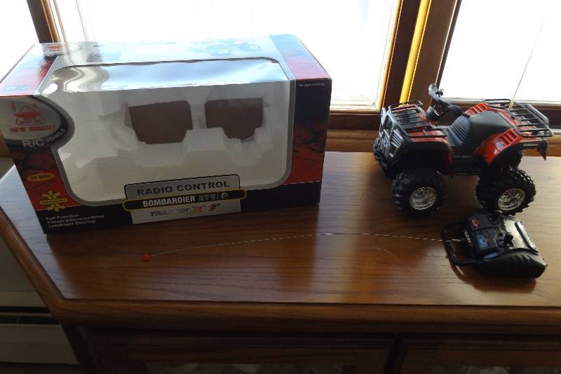 lot 291 image: Radio Control Bombadier ATV