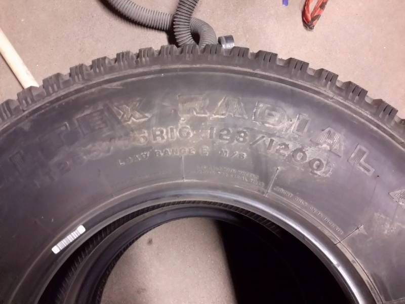 lot 44 image: 2 Radial Tires as shown