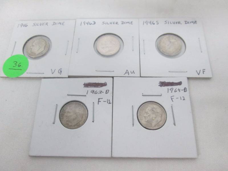 Roosevelt Silver Dimes