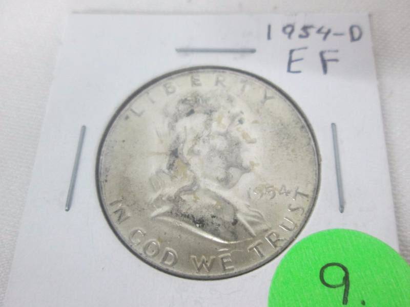 Silver Franklin Half Dollar