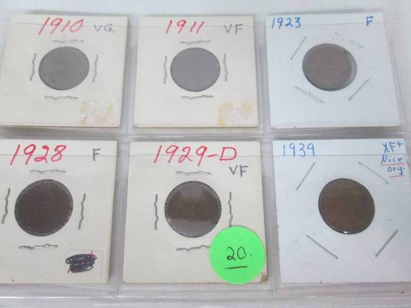 Lincoln Wheat Pennies