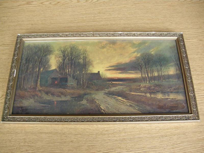 lot 51 image: Antique W Schattner Print