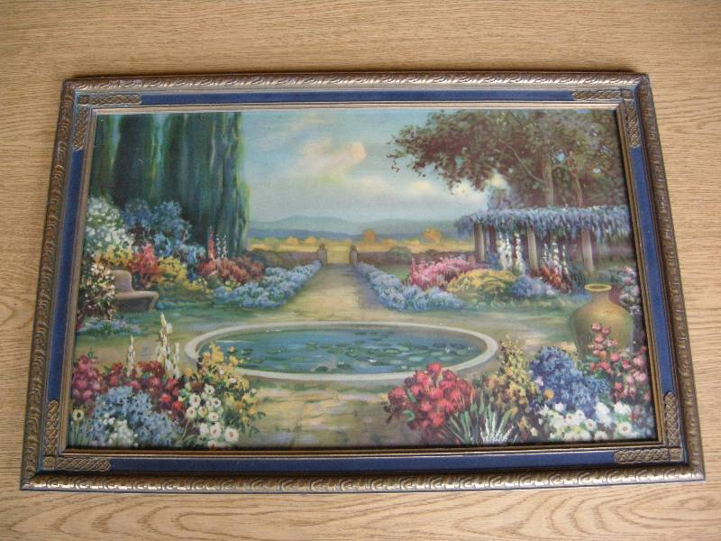 lot 53 image: Antique (Parrish or Fox) Print