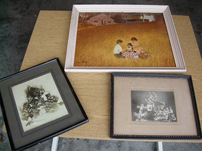 lot 56 image: 3 Old Pictures