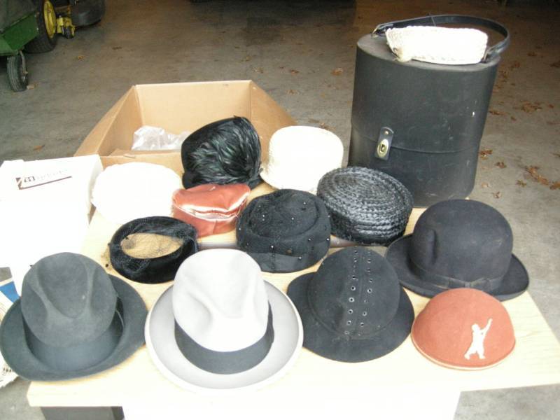 lot 74 image: Antique Hat Collection