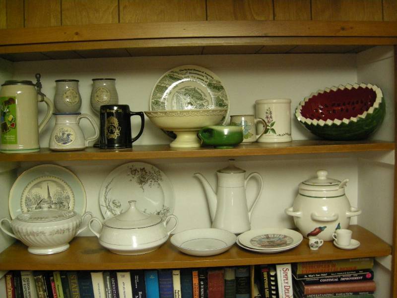 lot 113 image: Vintage China, Steins, Etc.