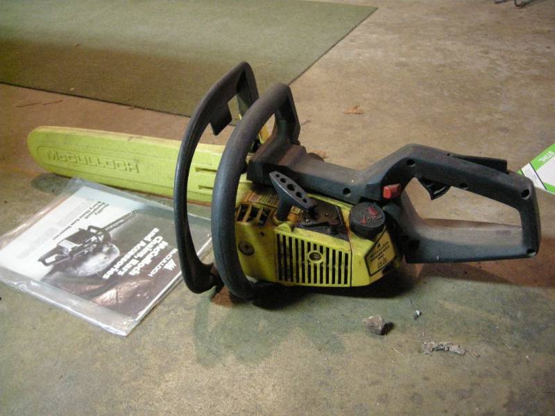 lot 131 image: McCulloch Chainsaw