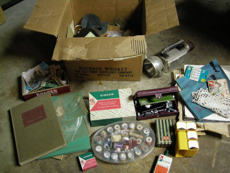 lot 137 image: Vintage Sewing