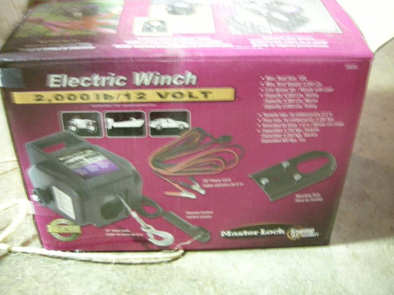 lot 142 image: MasterLock Power Winch