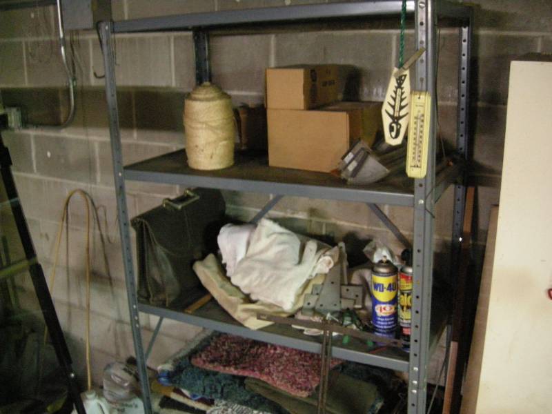 lot 144 image: Shelf and Items