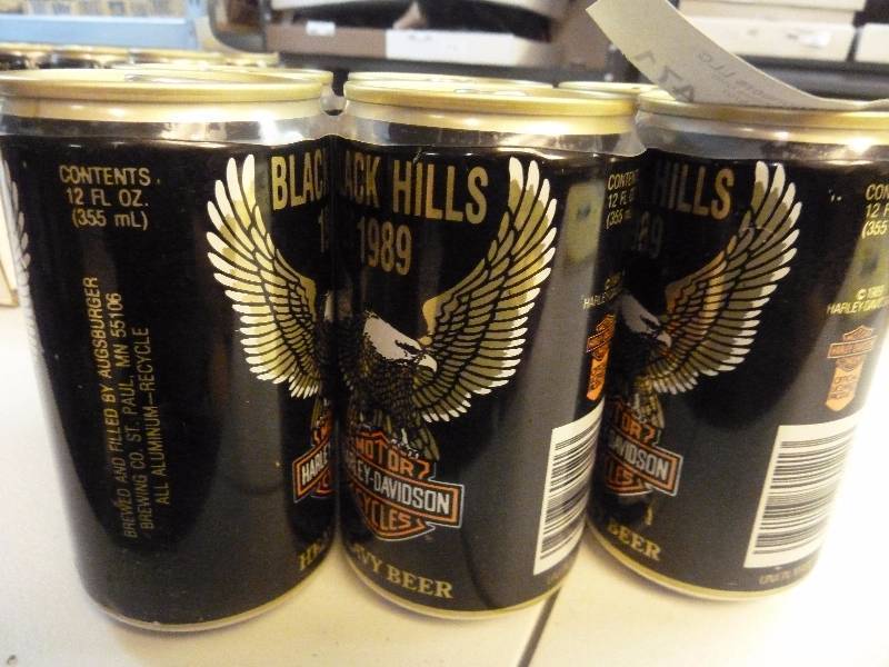Harley Davidson Collectible Unopened Beer Cans