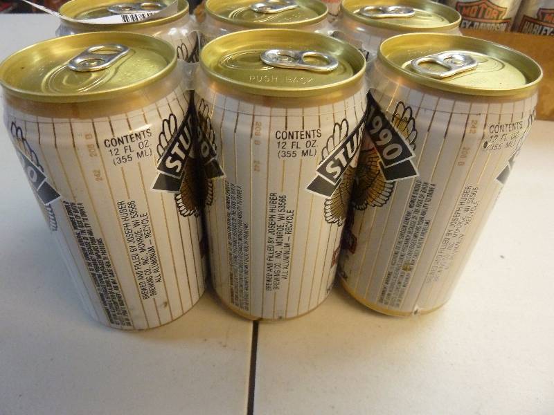 Harley Davidson Collectible Unopened Beer Cans