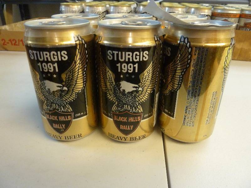 Harley Davidson Collectible Unopened Beer Cans