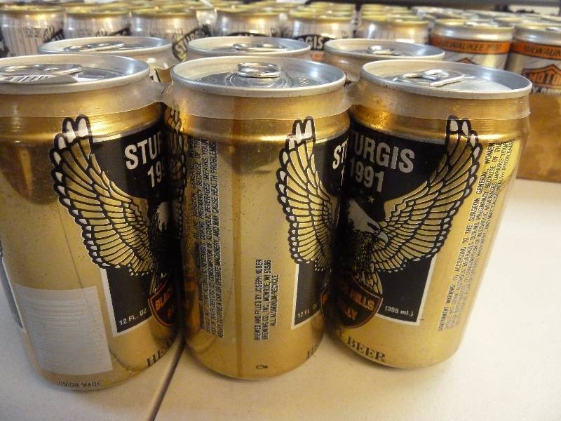 Harley Davidson Collectible Unopened Beer Cans