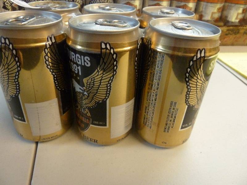 Harley Davidson Collectible Unopened Beer Cans