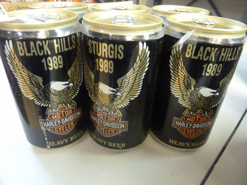 Harley Davidson Collectible Unopened Beer Cans