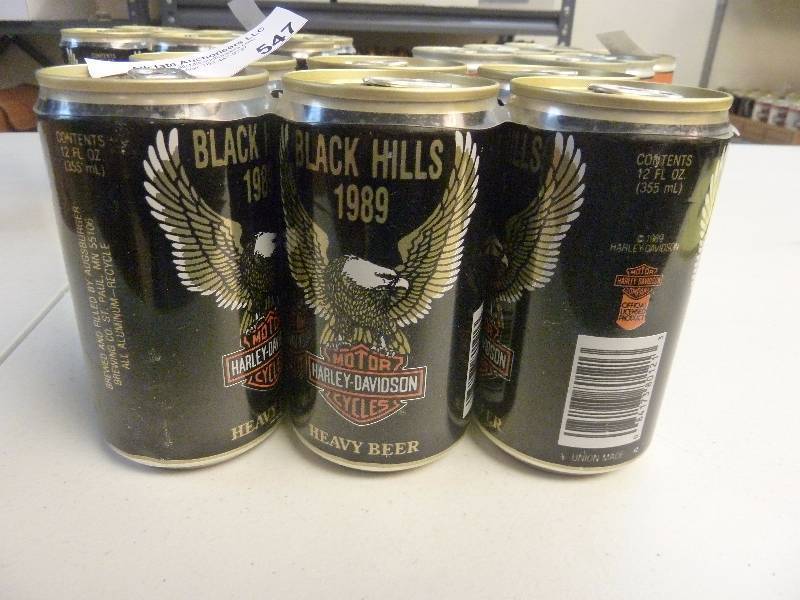 Harley Davidson Collectible Unopened Beer Cans