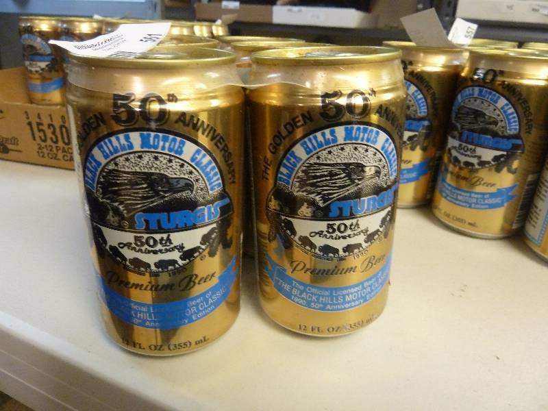 Harley Davidson Collectible Unopened Beer Cans
