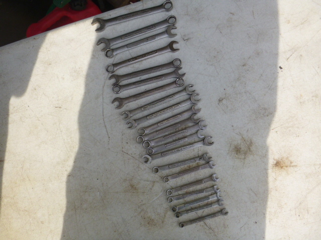 lot 20 image: Miscellaneous Craftsman Wrenches