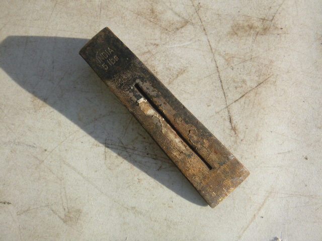 lot 43 image: Splitting Wedge