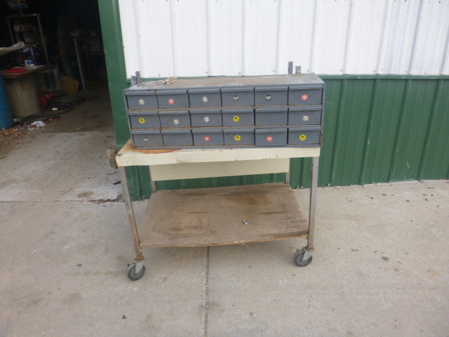 lot 63 image: Cabinet on Cart