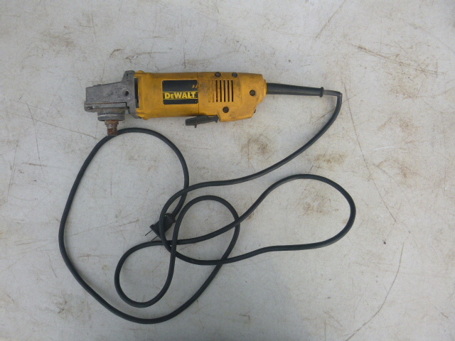 lot 64 image: DeWalt Angle Grinder