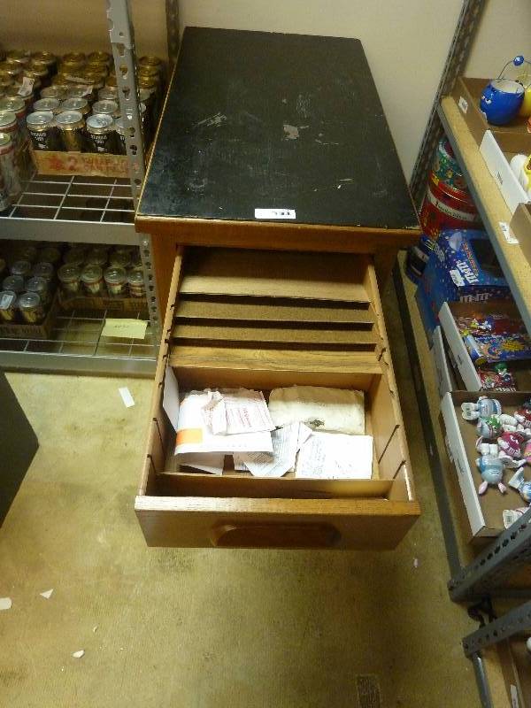 Wood File Cabinet