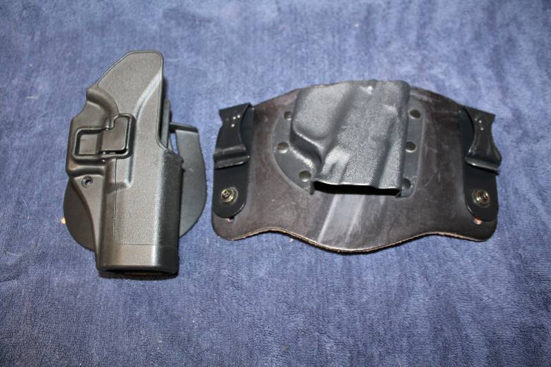 Lot of (2) Blackhawk CQC Close Quarter Concealment Holsters