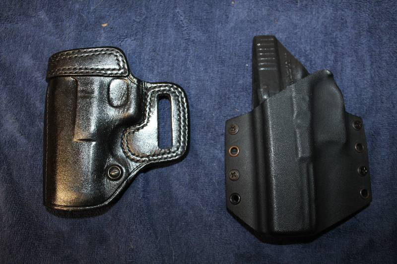 Lot of (2) Galco Horsehide Leather Holsters, 1-Other