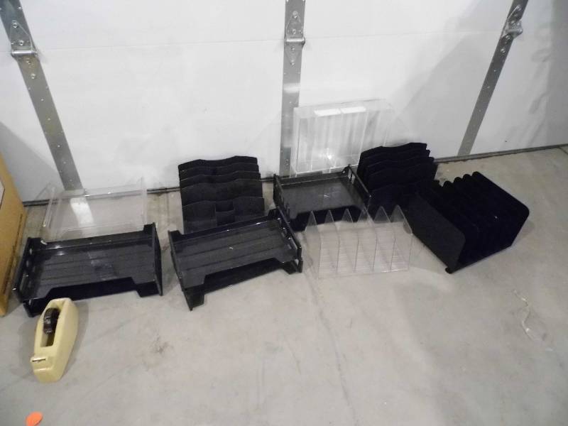 Huge Lot of InOut Trays - File Hodlers