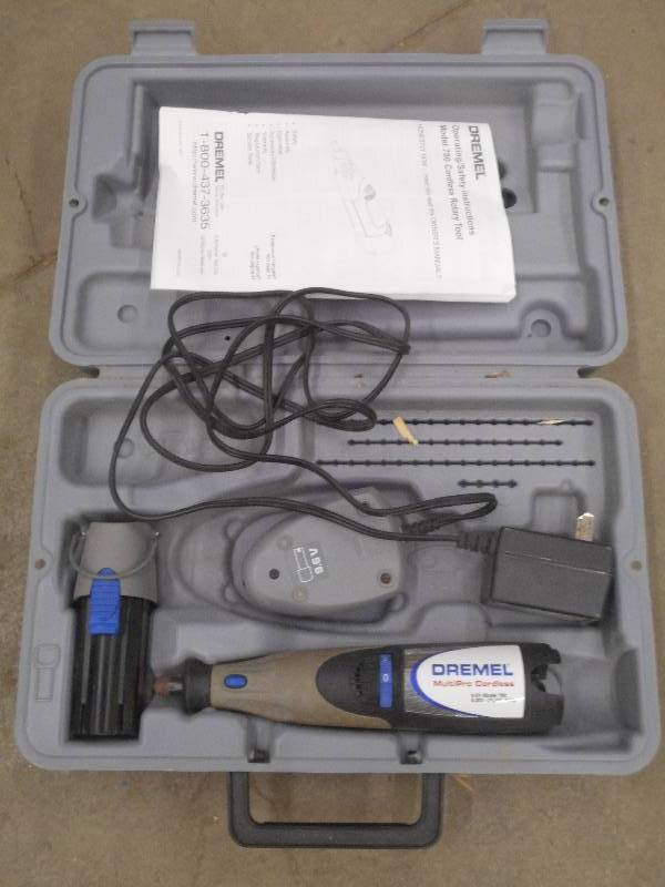 lot 53 image: Dremel 9.6Volt Multi-Pro Set With C...