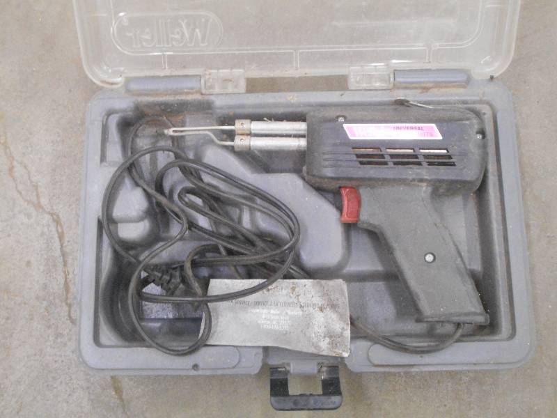 lot 55 image: Weller Soldering Gun Set ...