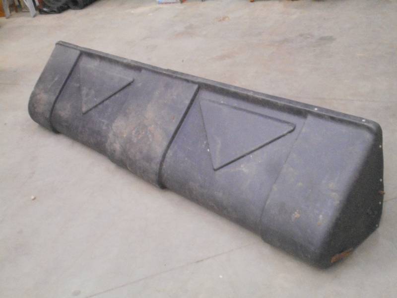 lot 76 image: 2-Place Snowmobile Trailer Salt Shi...