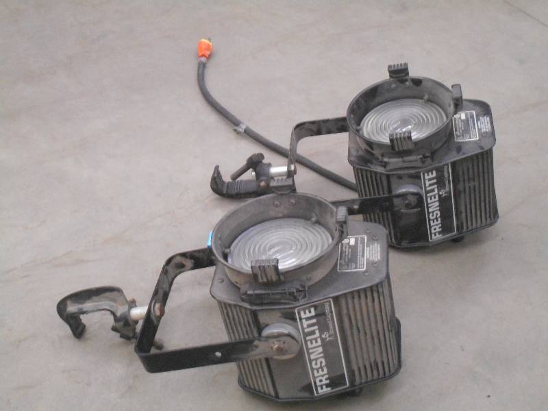 lot 85 image: (2) Fresnelite Commercial Stage Lig...