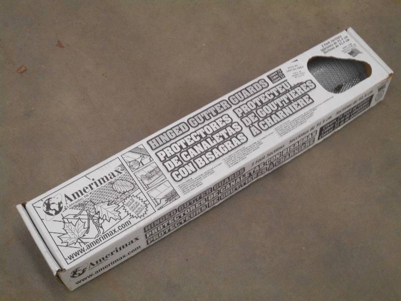 lot 89 image: Box Of 3 Gutter Screens ...