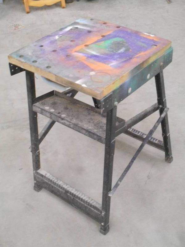 lot 96 image: 2x2 Folding Work Station ...