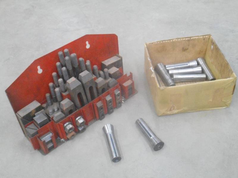 lot 107 image: Lot Of T-Nut Set For A Mill & Coll...