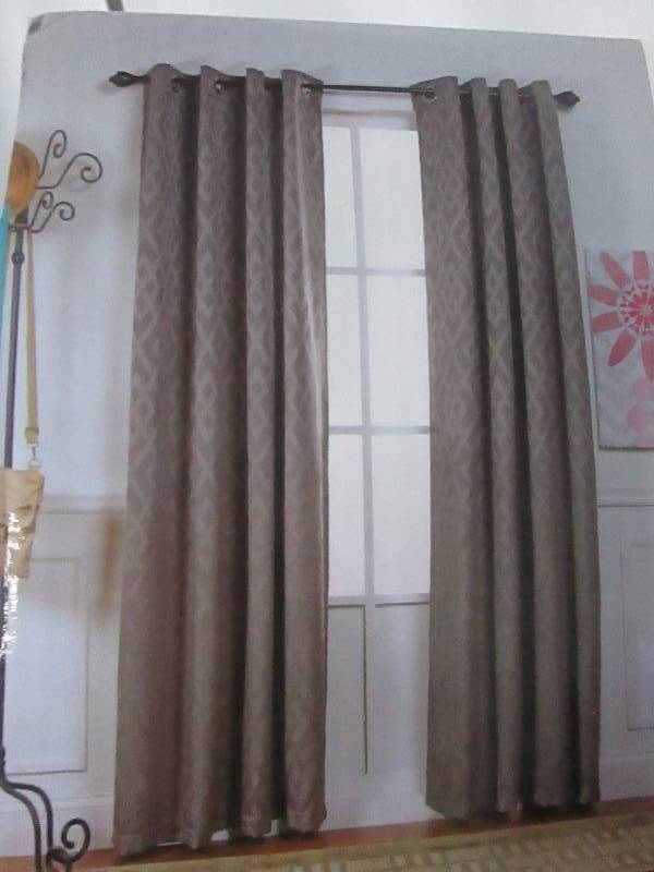 lot 68 image: Adrian Woven Grommet Panel 54 x 84