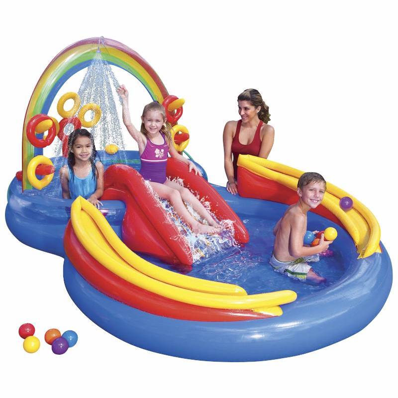lot 35 image: Intex Rainbow Play Center Pool