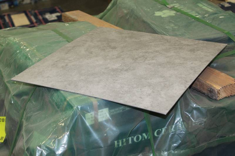 lot 14 image: 12 Pallet Lot of (Approximately 20) Boxes of 18x18in. Vinyl Tile