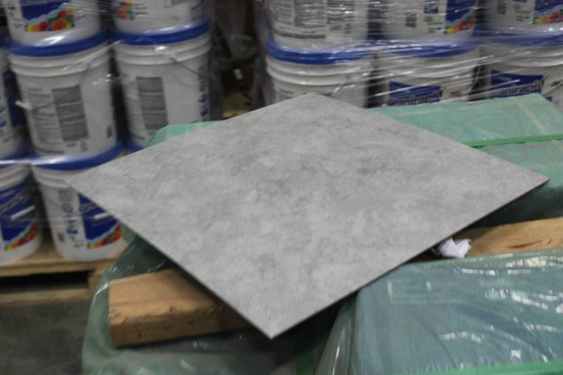 lot 22 image: 12 Pallet Lot of (Approximately 26) Boxes of 18x18in. Vinyl Tile